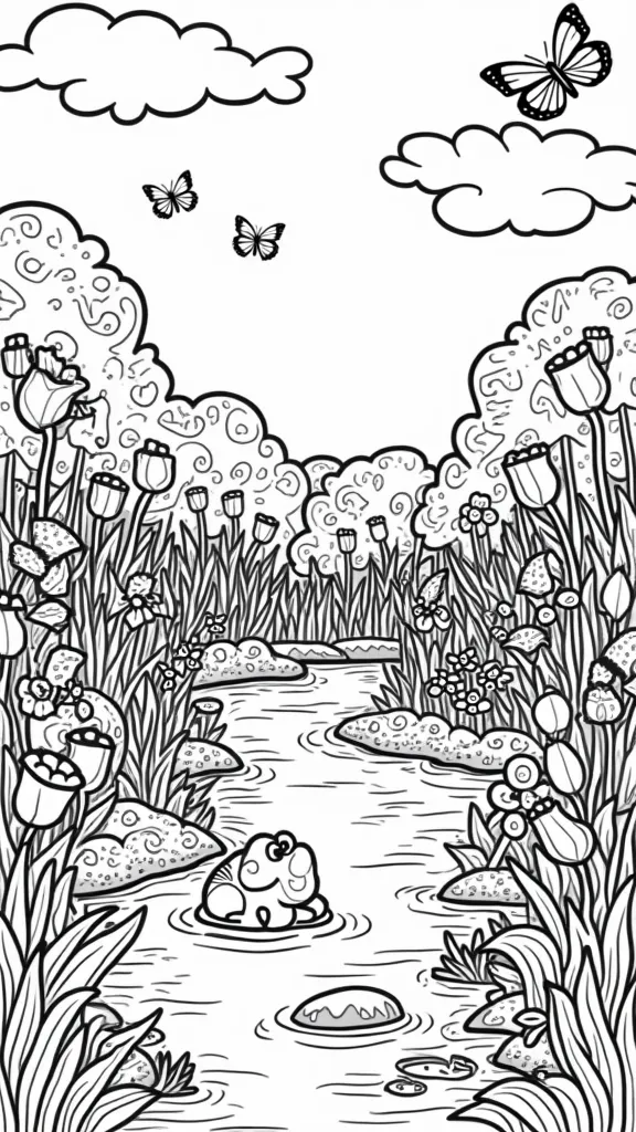 coloring page creation